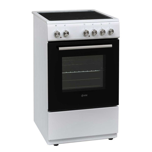 Голяма готварска печка VOX CHT 5000W, 50л, витрокерамичен плот